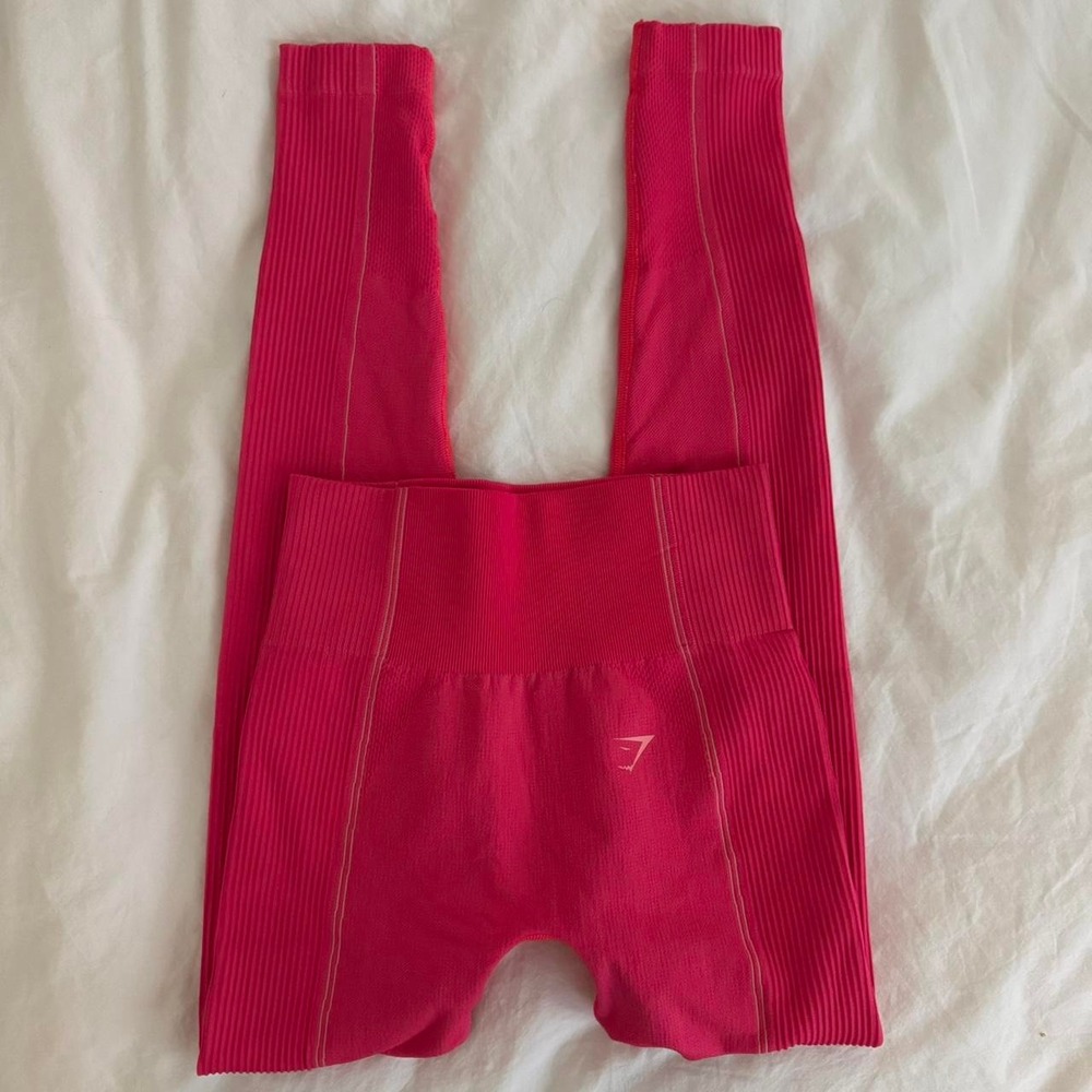 Gymshark pink seamless leggings